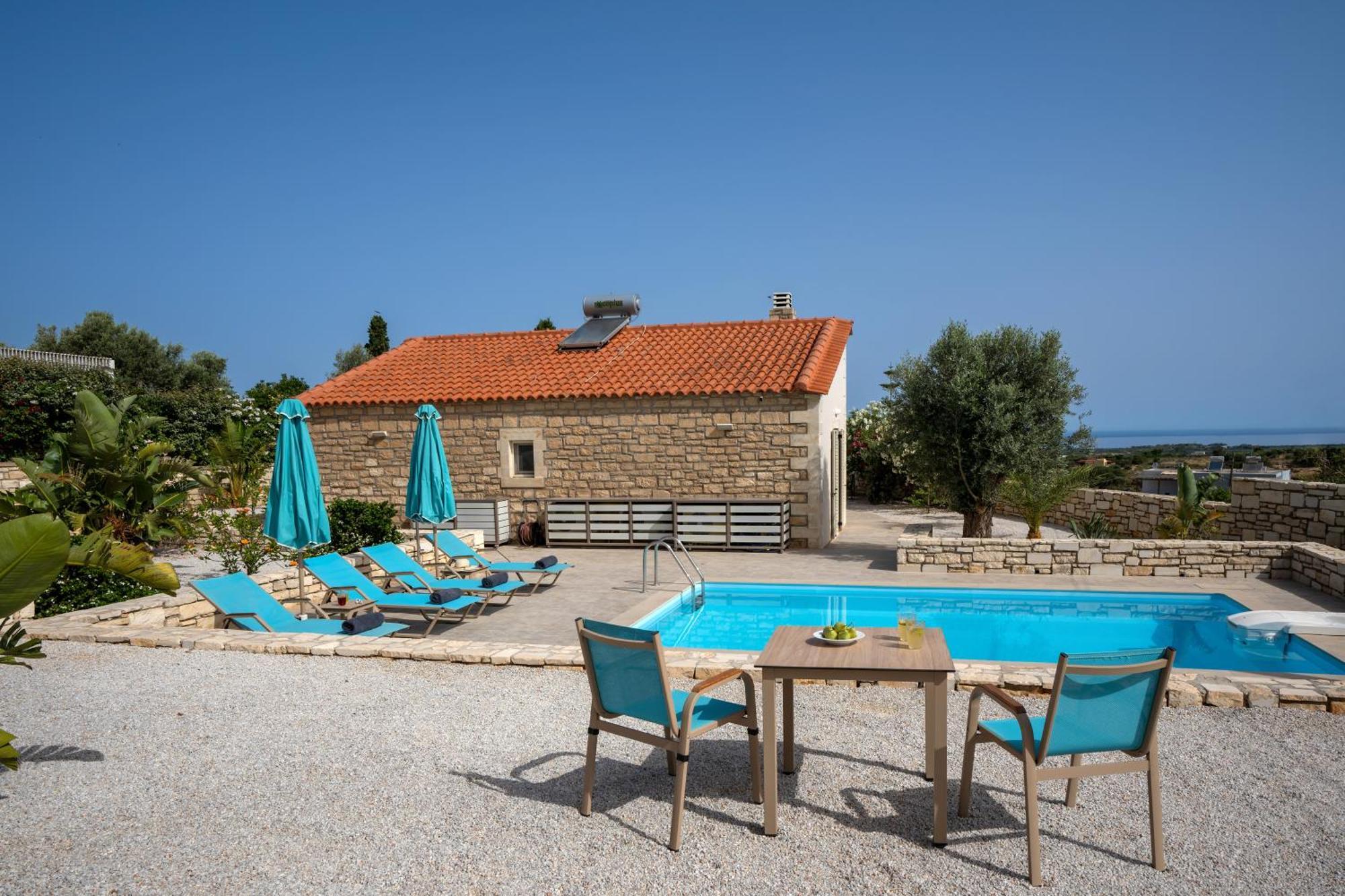 Villa Vasiliki Private Pool Erfoi Ngoại thất bức ảnh