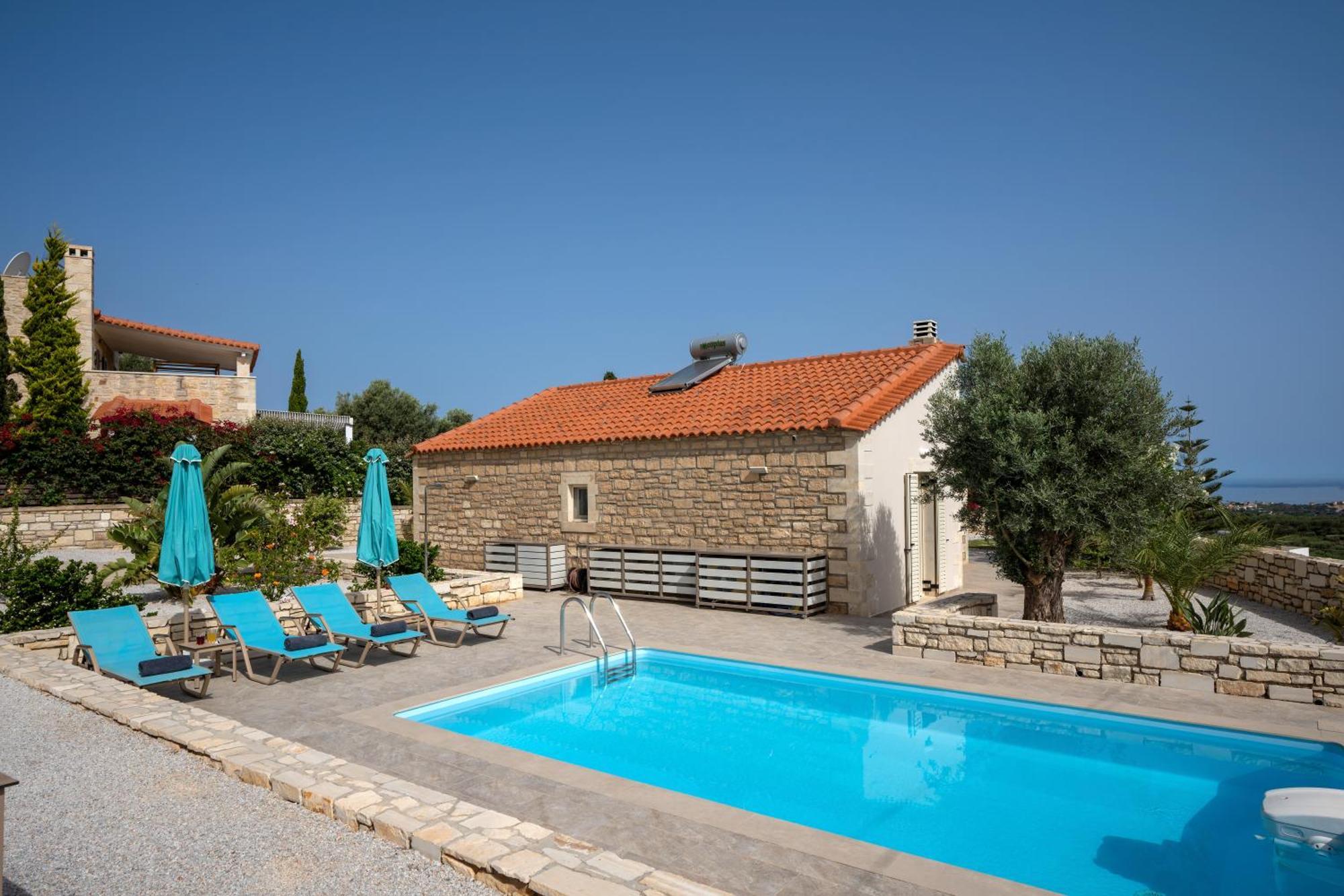 Villa Vasiliki Private Pool Erfoi Ngoại thất bức ảnh