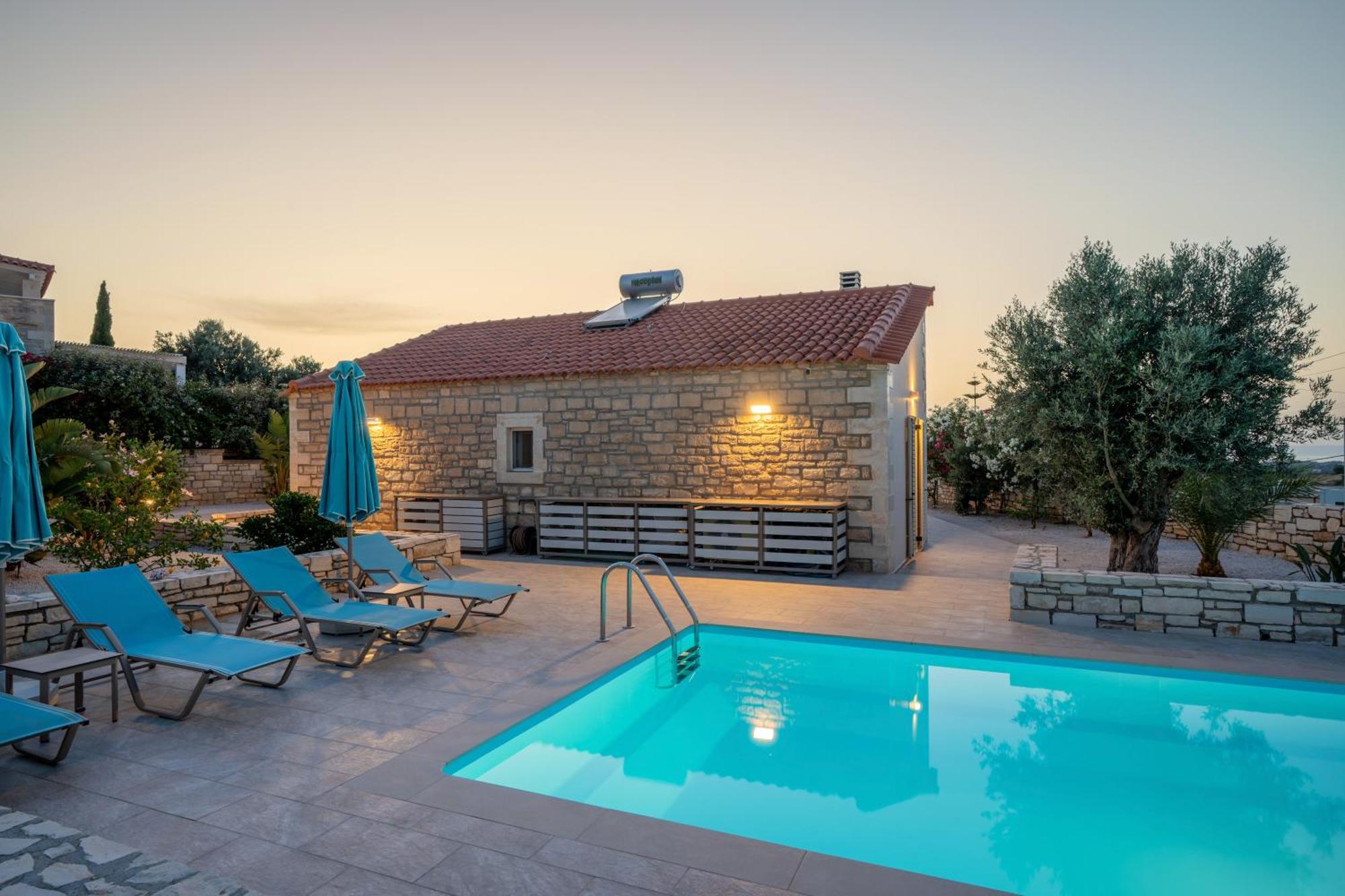 Villa Vasiliki Private Pool Erfoi Ngoại thất bức ảnh