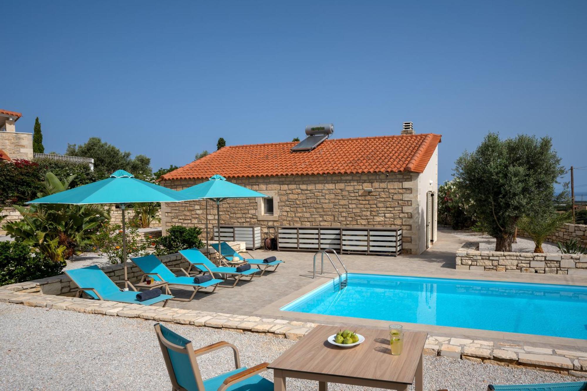 Villa Vasiliki Private Pool Erfoi Ngoại thất bức ảnh
