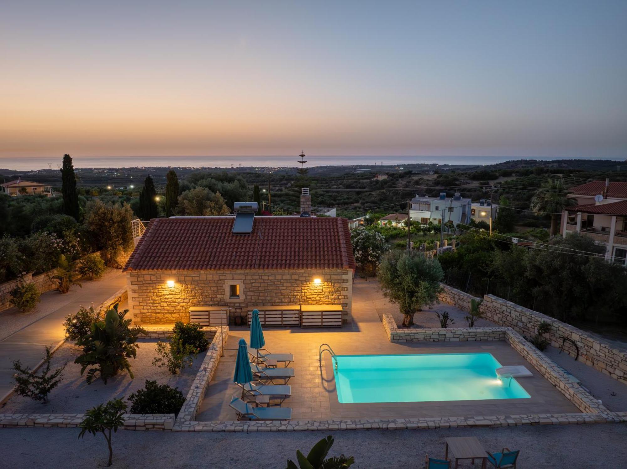Villa Vasiliki Private Pool Erfoi Ngoại thất bức ảnh