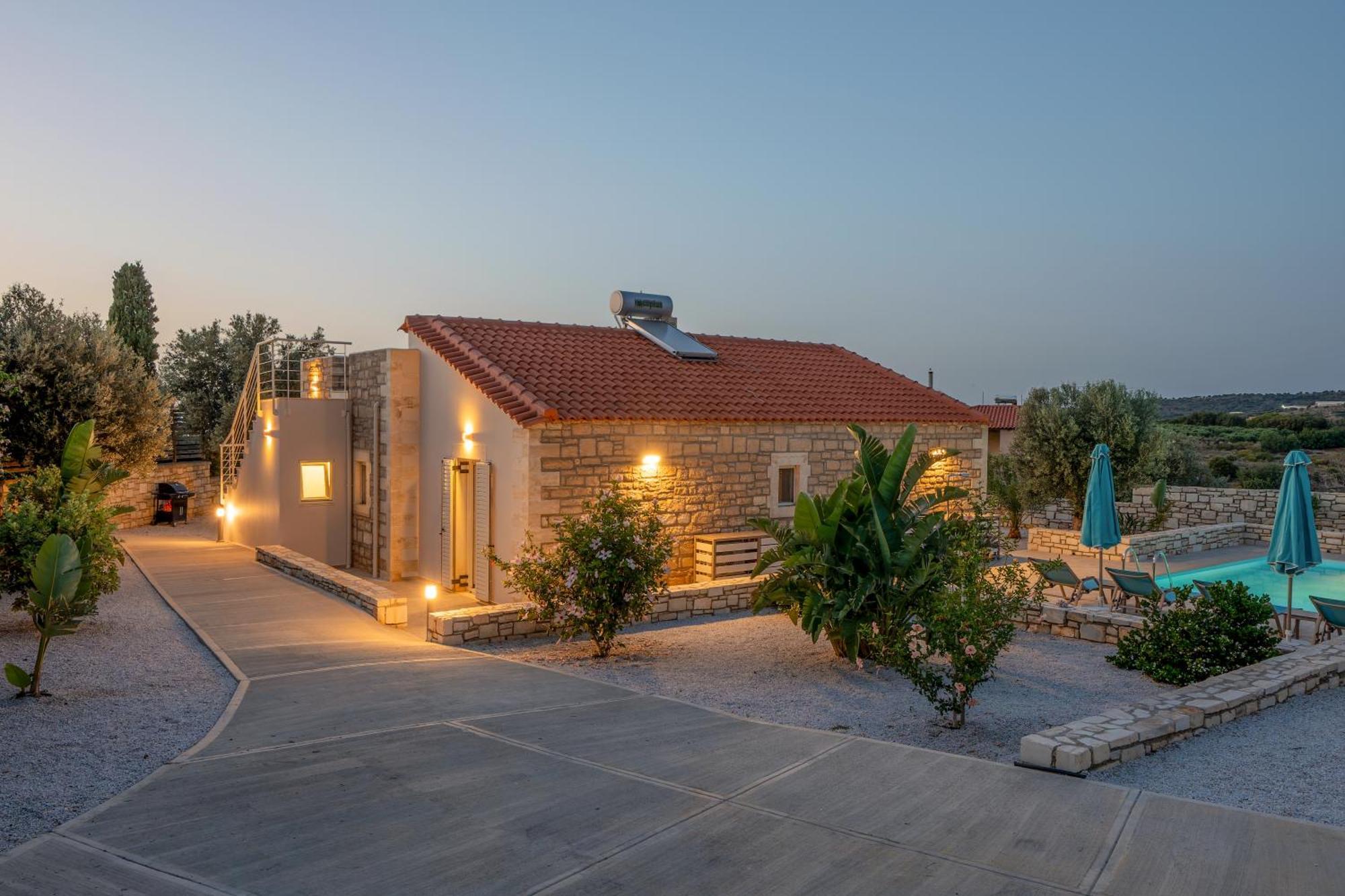 Villa Vasiliki Private Pool Erfoi Ngoại thất bức ảnh