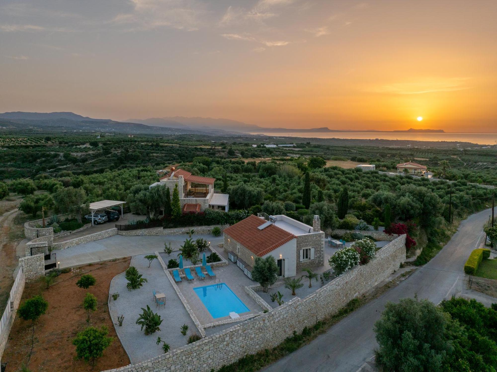 Villa Vasiliki Private Pool Erfoi Ngoại thất bức ảnh