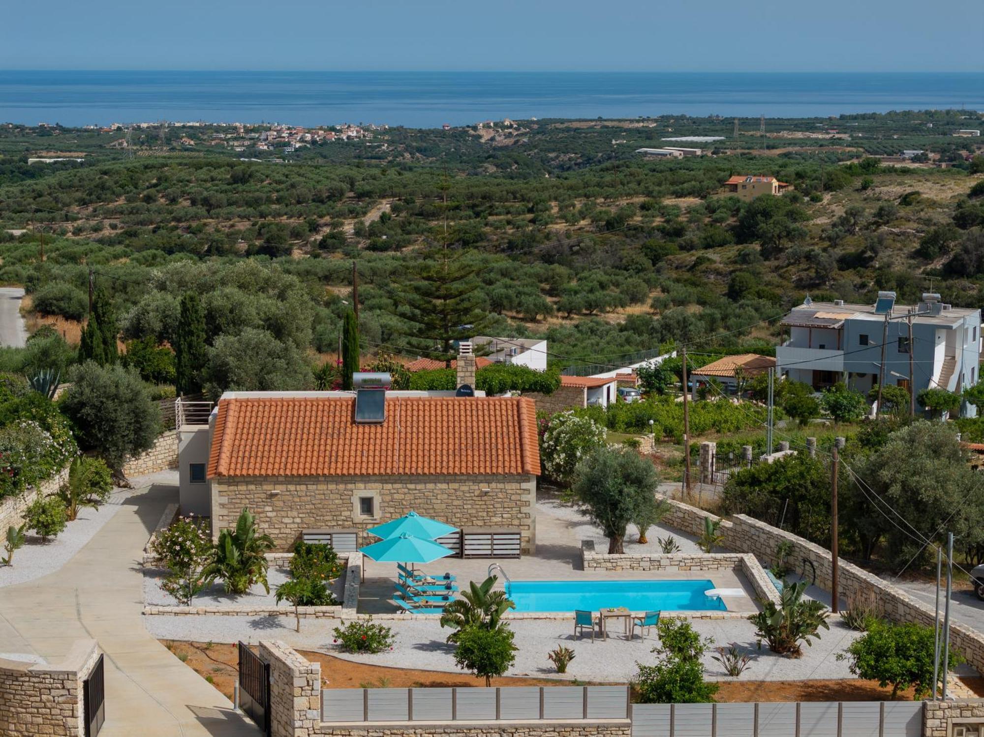Villa Vasiliki Private Pool Erfoi Ngoại thất bức ảnh