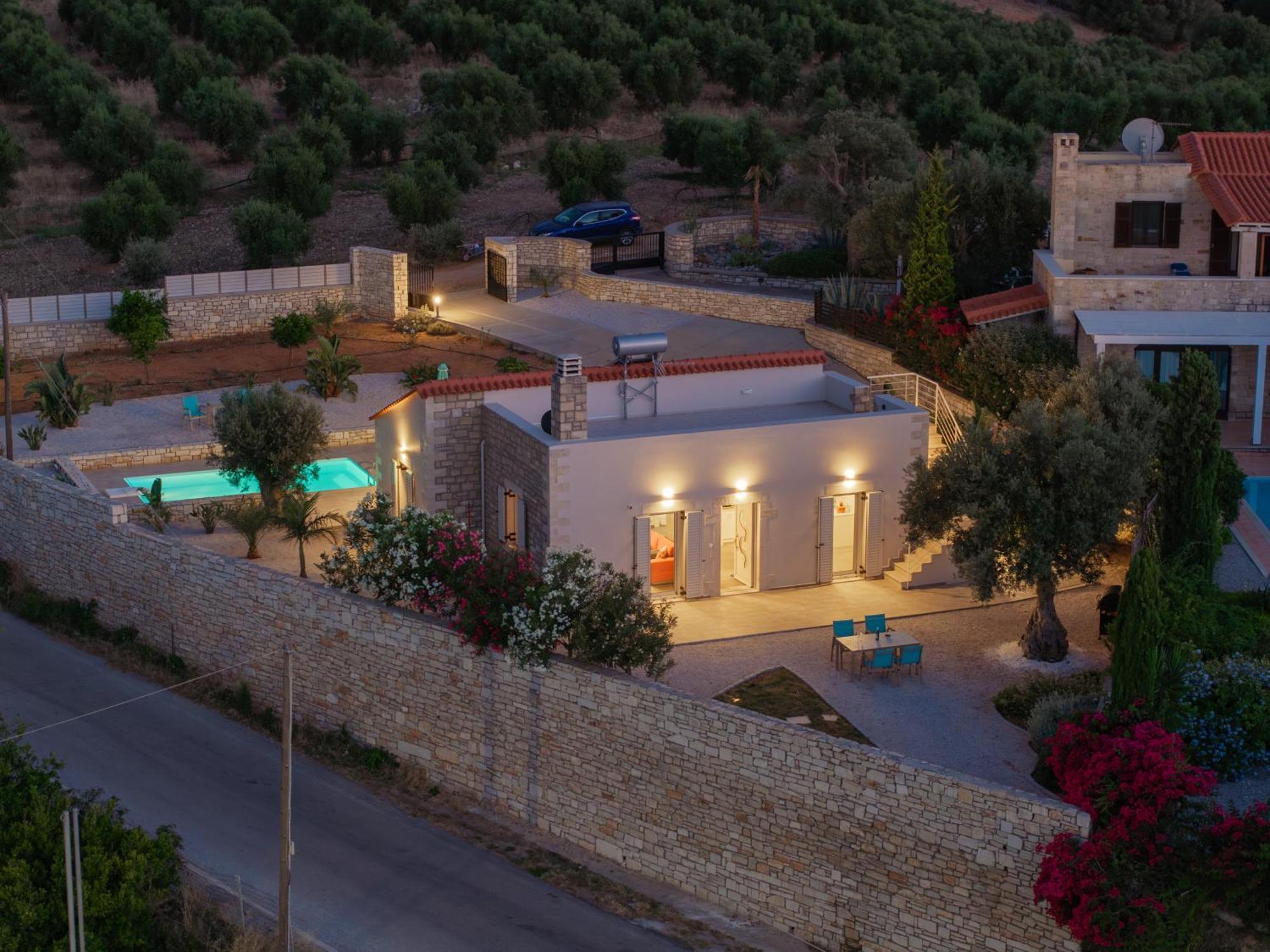 Villa Vasiliki Private Pool Erfoi Ngoại thất bức ảnh